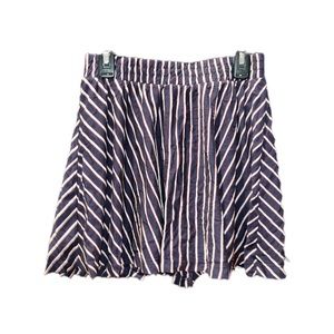 Striped Skater Skirt